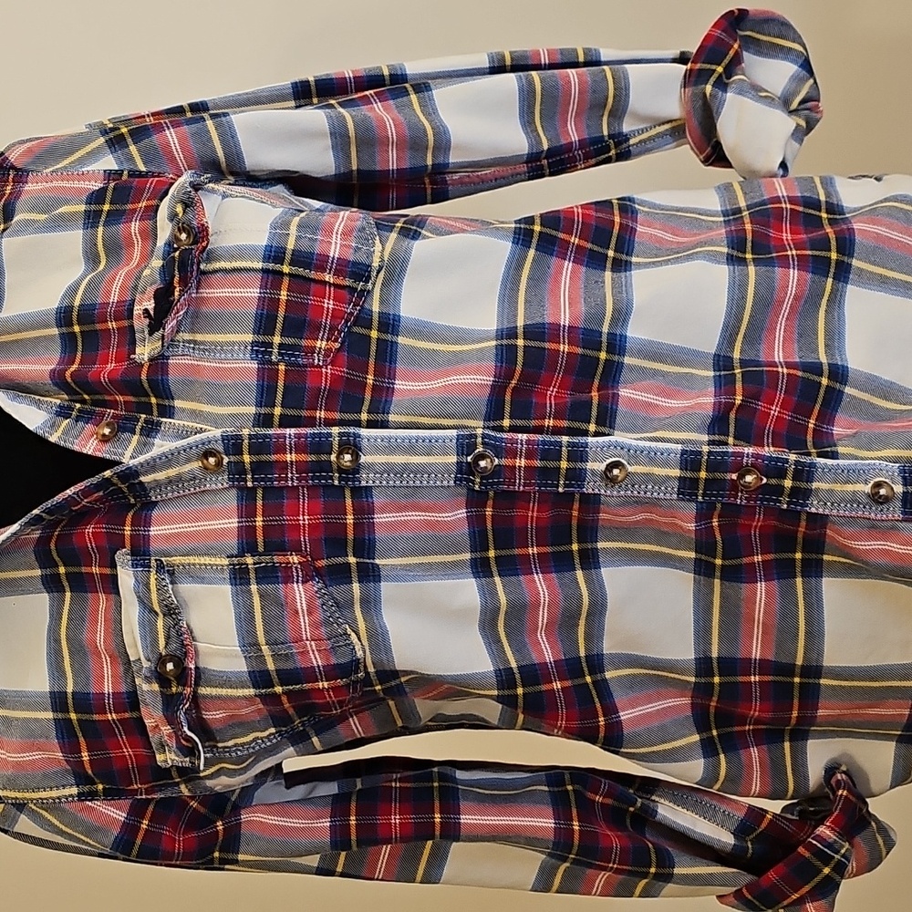 Abercrombie & Fitch Multicolor Plaid Shirt - Picture 3 of 10